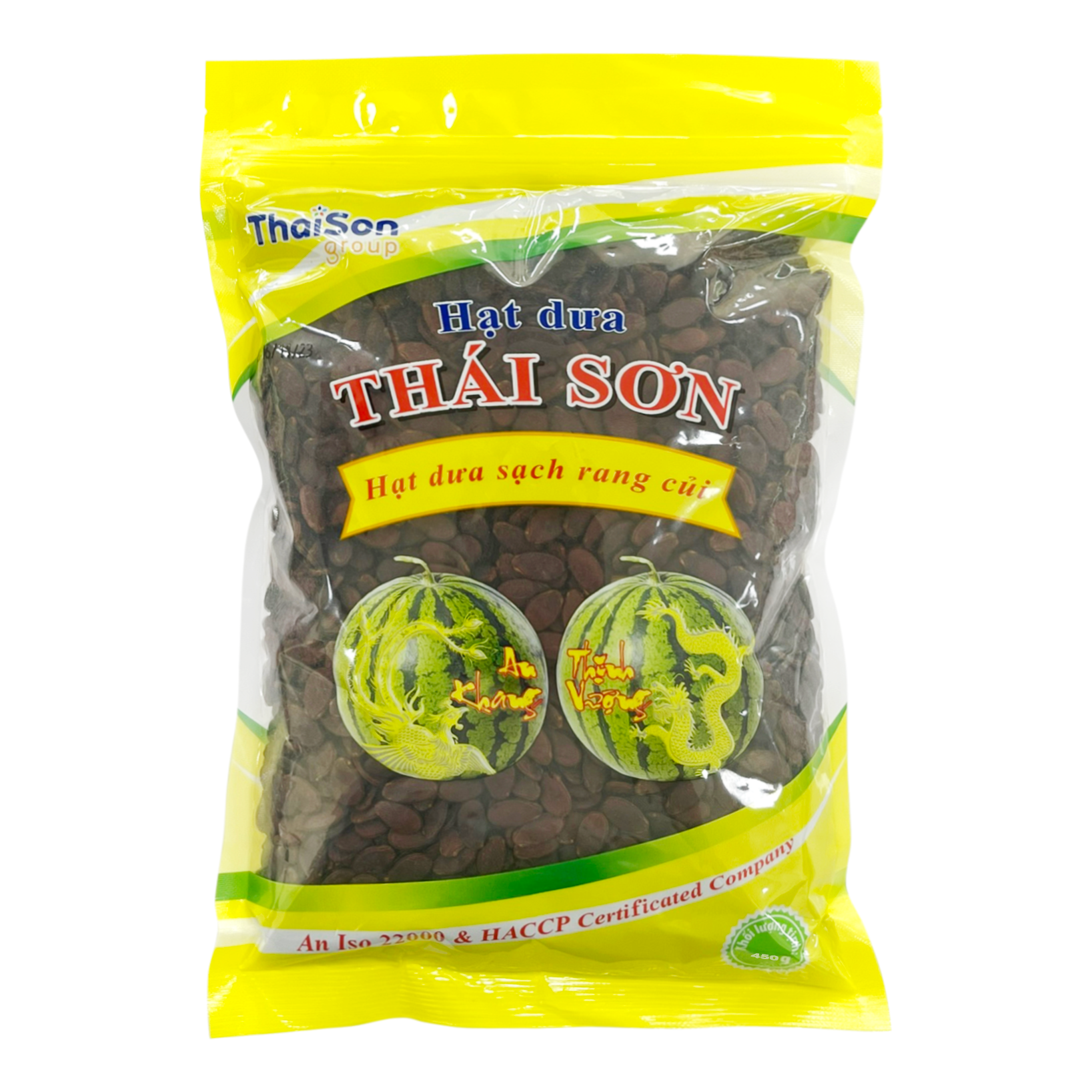 Hạt Dưa Thái Sơn Loại Bì Vàng 450G