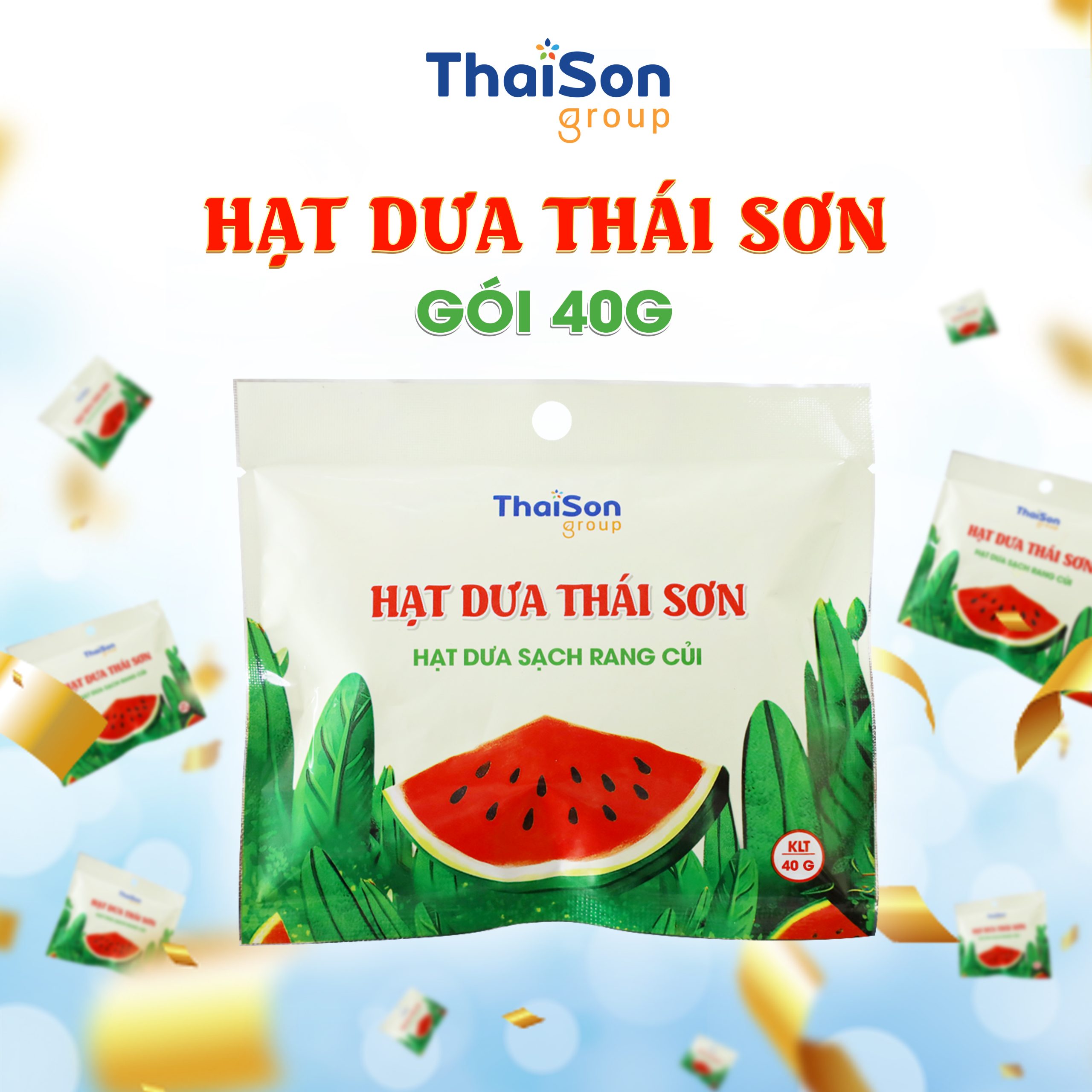 Hạt Dưa Thái Sơn loại gói nhỏ 40g